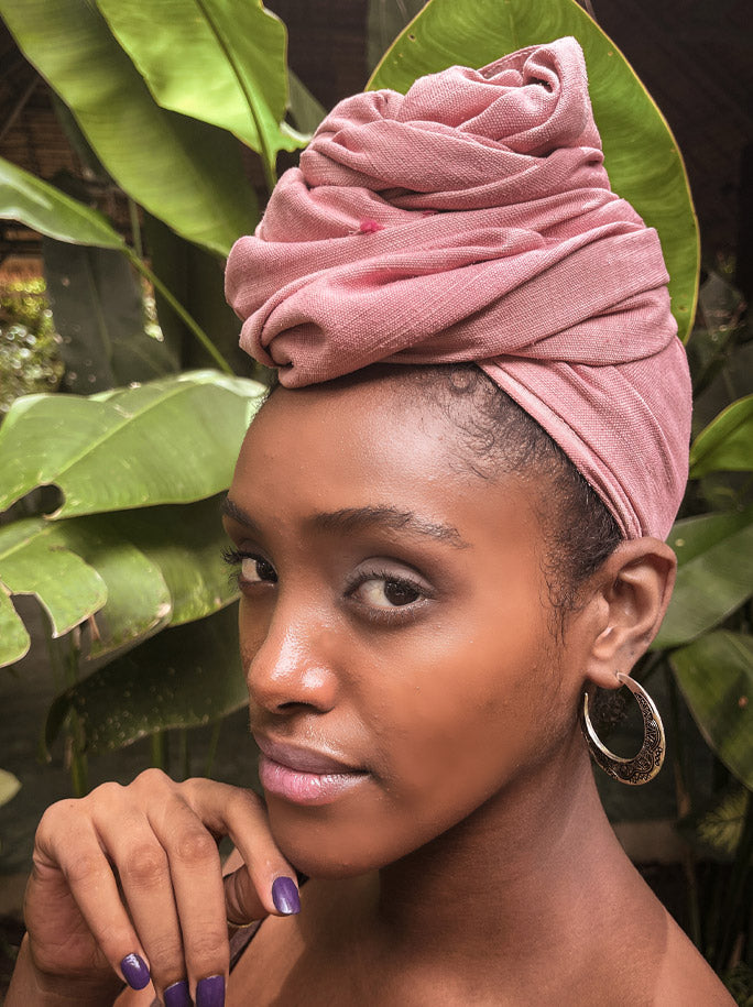 100% Lotus Silk Scarf- long
