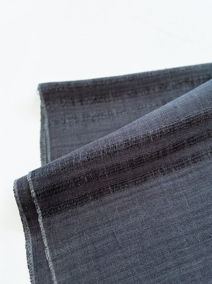 100% Lotus Silk Scarf- charcoal