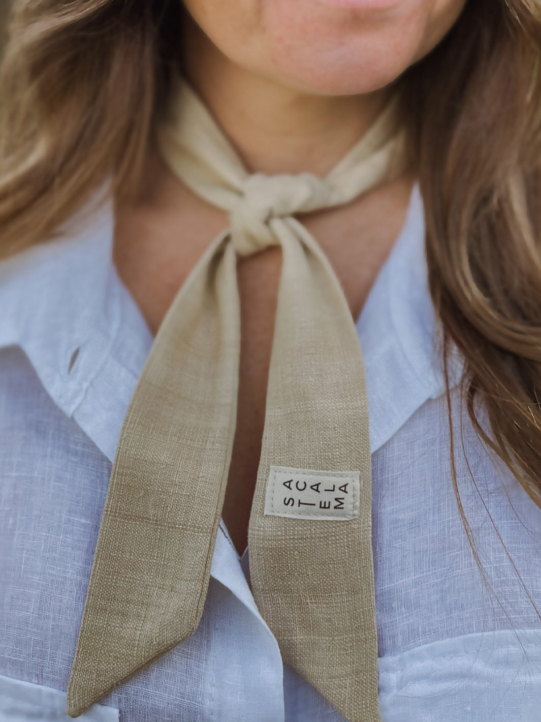 100% Lotus Silk Twilly Scarf