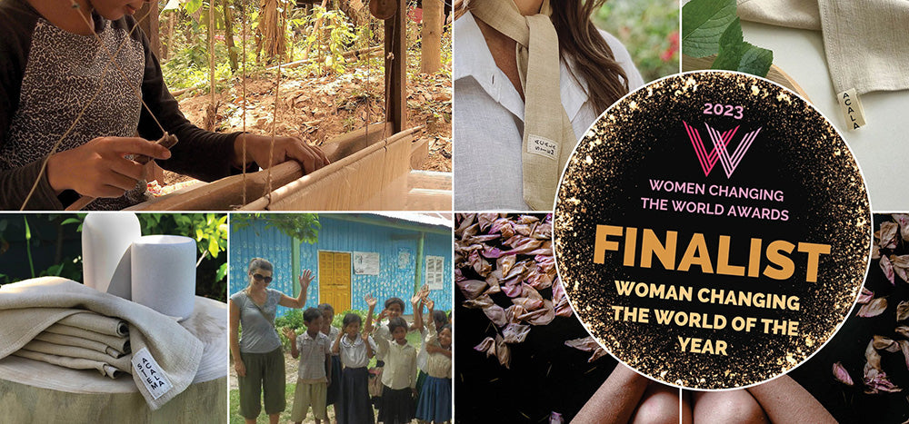 We're finalists in the Women Changing the World Awards!
