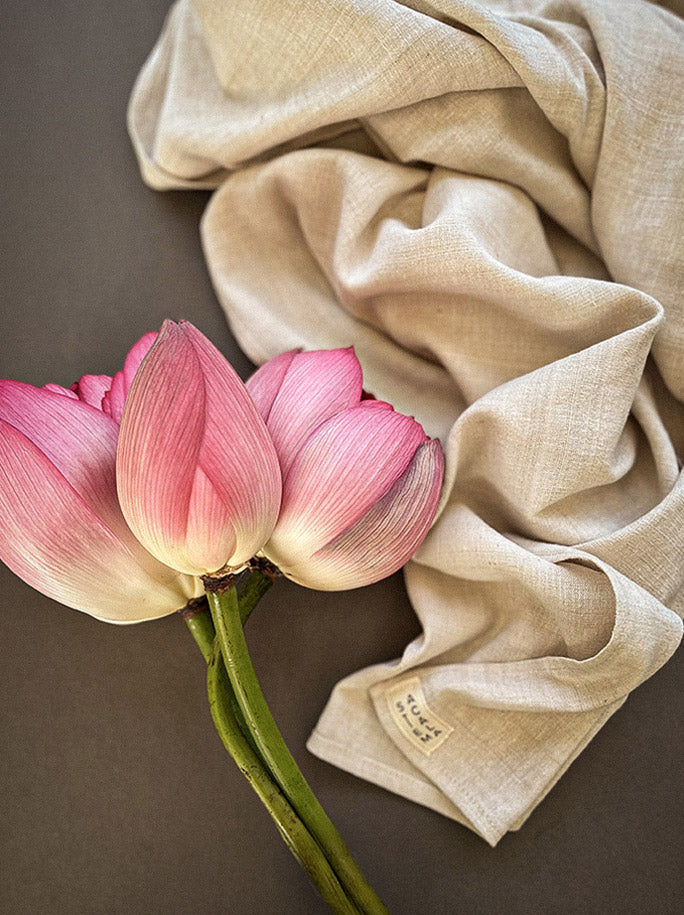 Lotus Silk Vegan Luxury Yoga Savasana Wrap