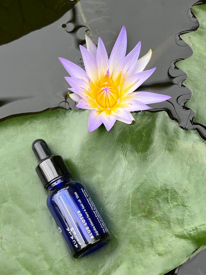Blue Lotus Oil & Lotus Silk Cleansing Cloth Giftset