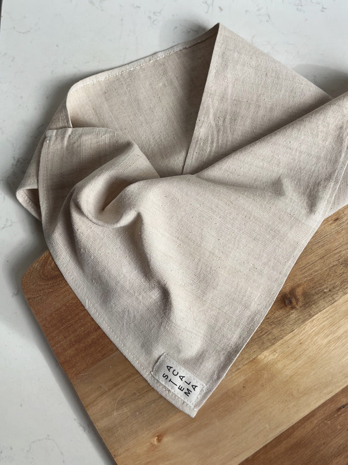 Lotu Silk Tea towel